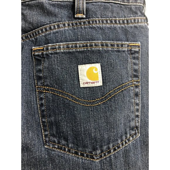 Carhartt Mens Blue Jeans size 34x34 - Picture 4 of 8